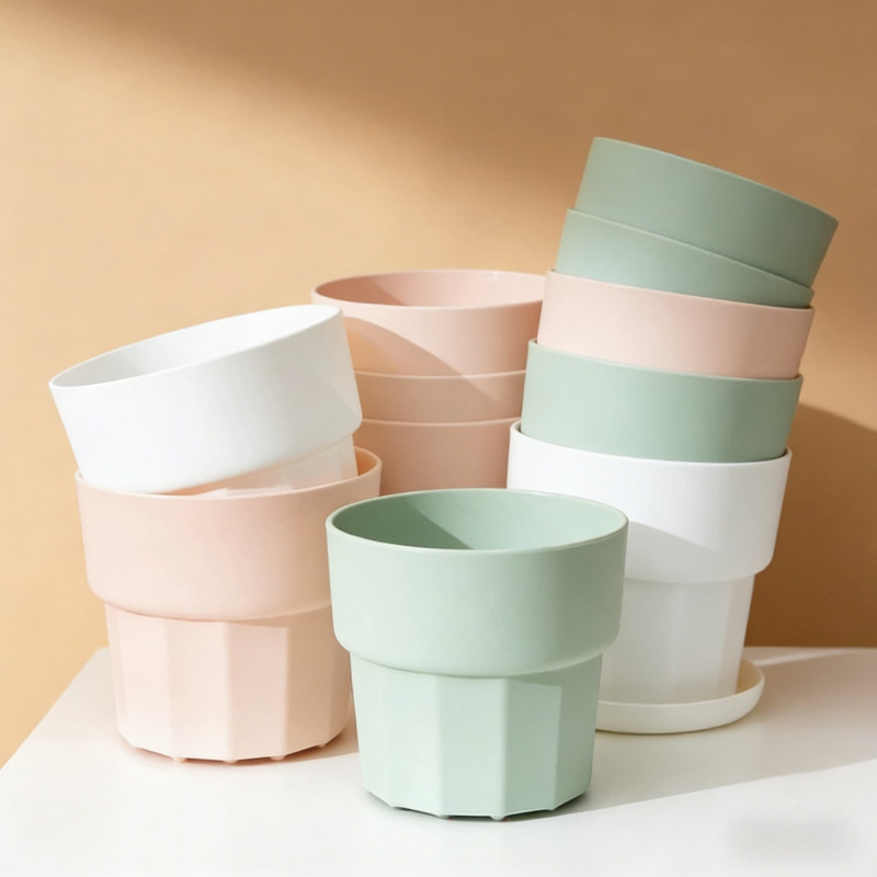 Aloe Vera Pot - Pot de fleurs en résine plastique