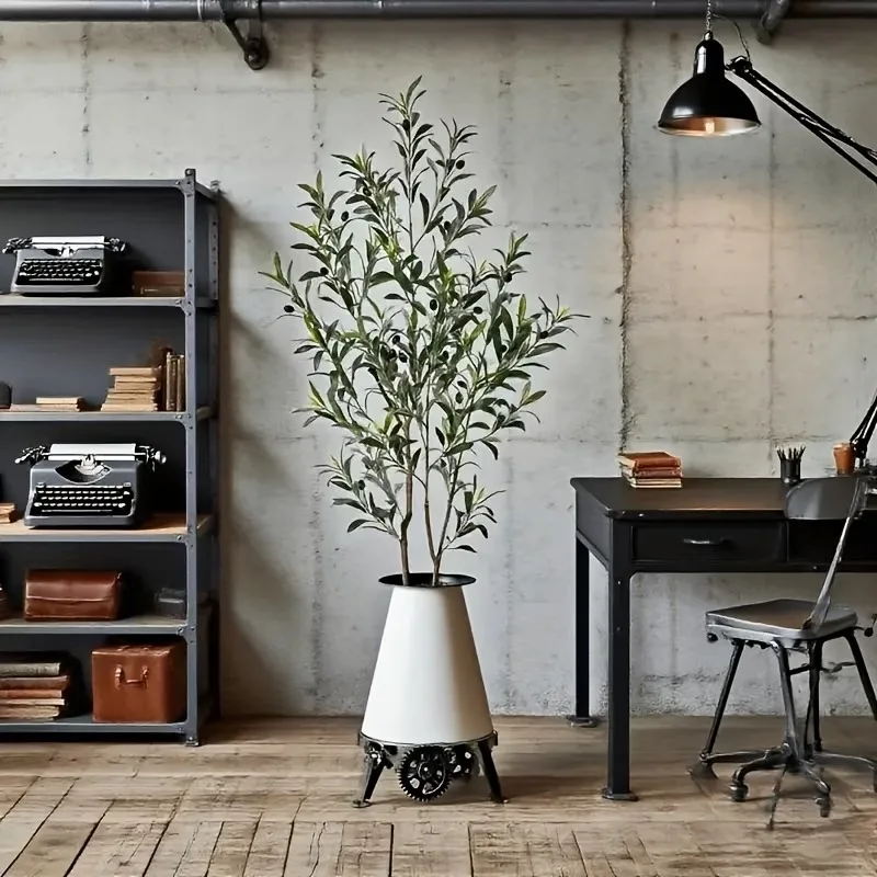 Dracaena Marginata - Arbre d'olivier artificiel 28cm-120cm, plante verte